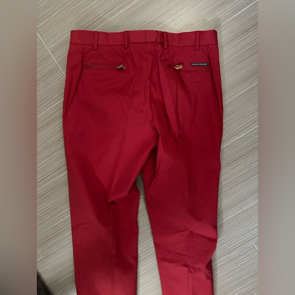 Eredi Pisano Red Dress Pants - Picture 2 of 3
